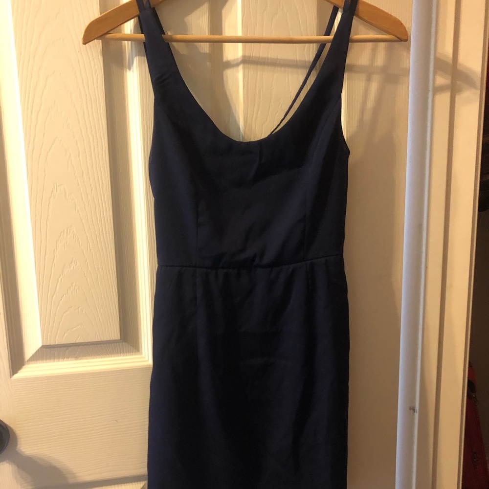 TOBI navy mini dress